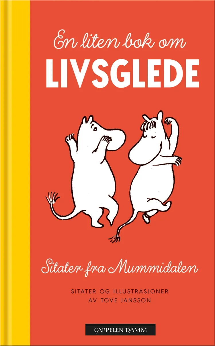 Omslag En liten bok om livsglede av Tove Jansson (Innbundet)