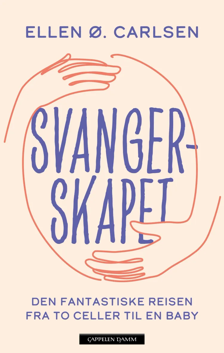 Omslag Svangerskapet av Ellen Øen Carlsen (Innbundet)