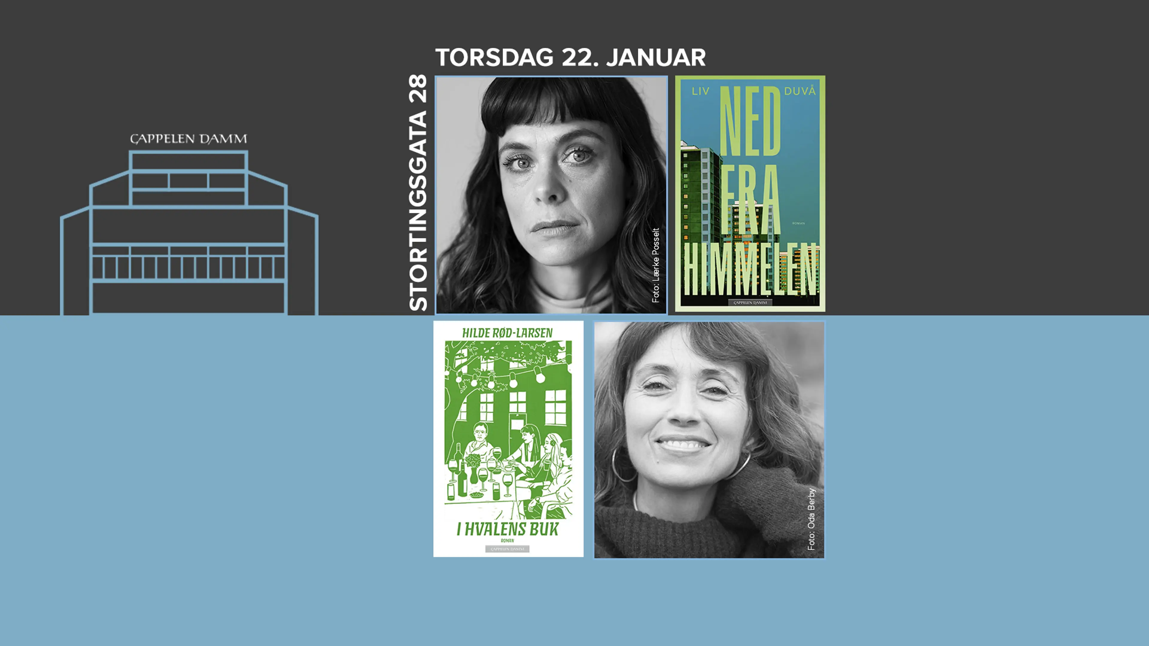 Liv Duvå og Hilde Rød-Larsen