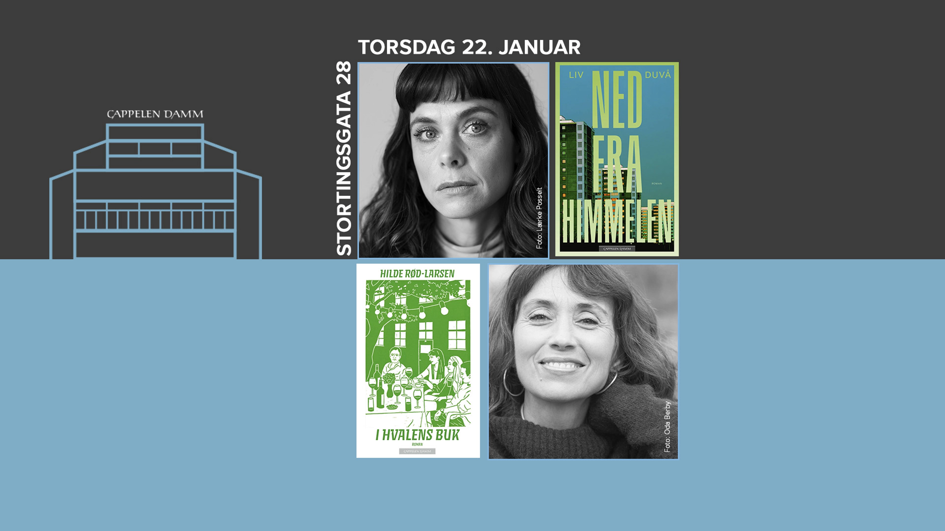 Liv Duvå og Hilde Rød-Larsen