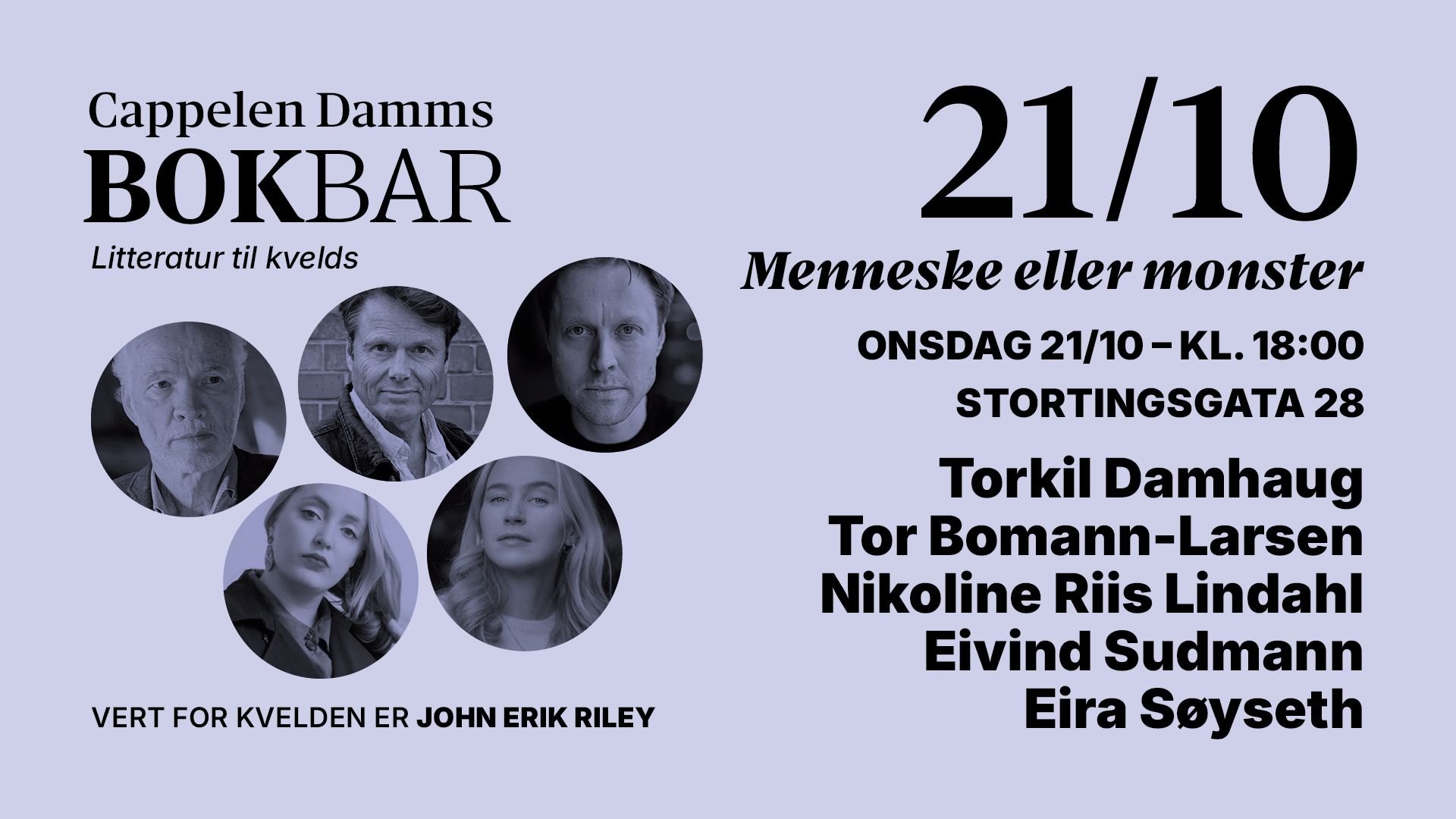 Cappelen Damms BokBar: Menneske eller monster