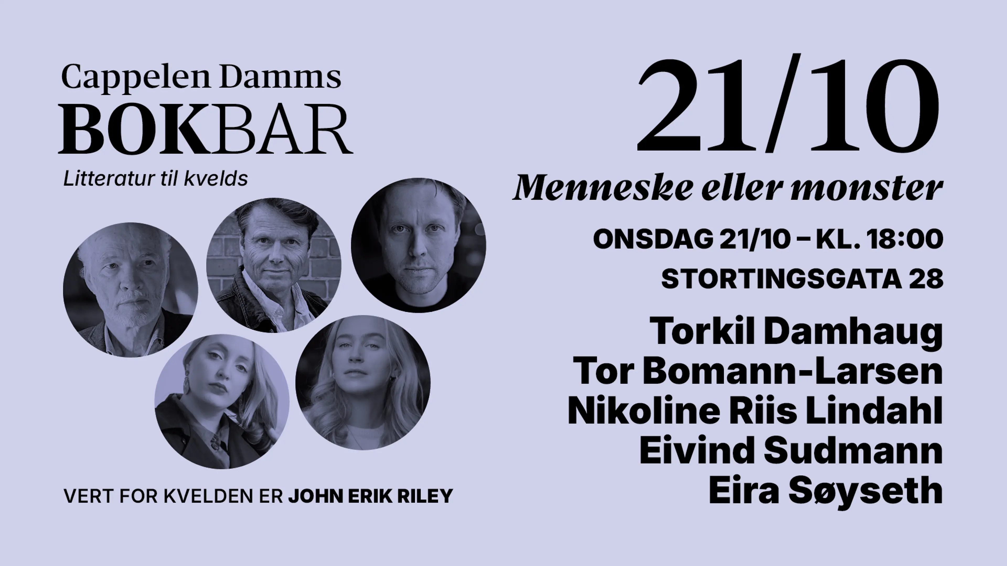  Cappelen Damms BokBar: Menneske eller monster