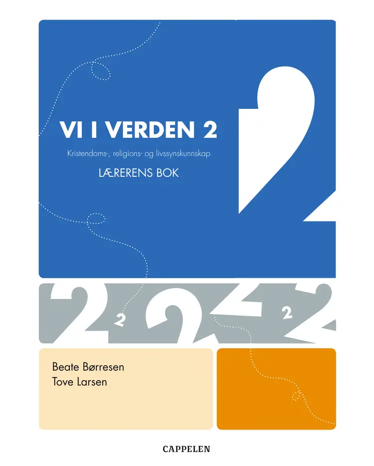 Omslag Vi i verden 2 Lærerens bok av Beate Børresen og Tove Larsen (Ukjent)