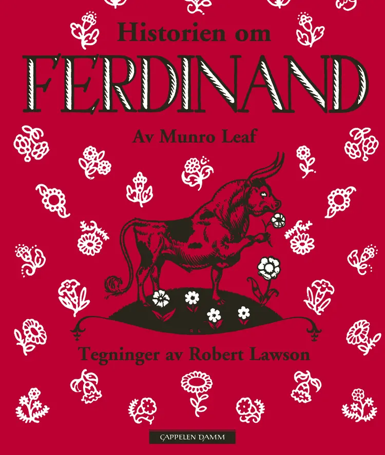 Omslag Historien om Ferdinand av Munro Leaf (Innbundet)
