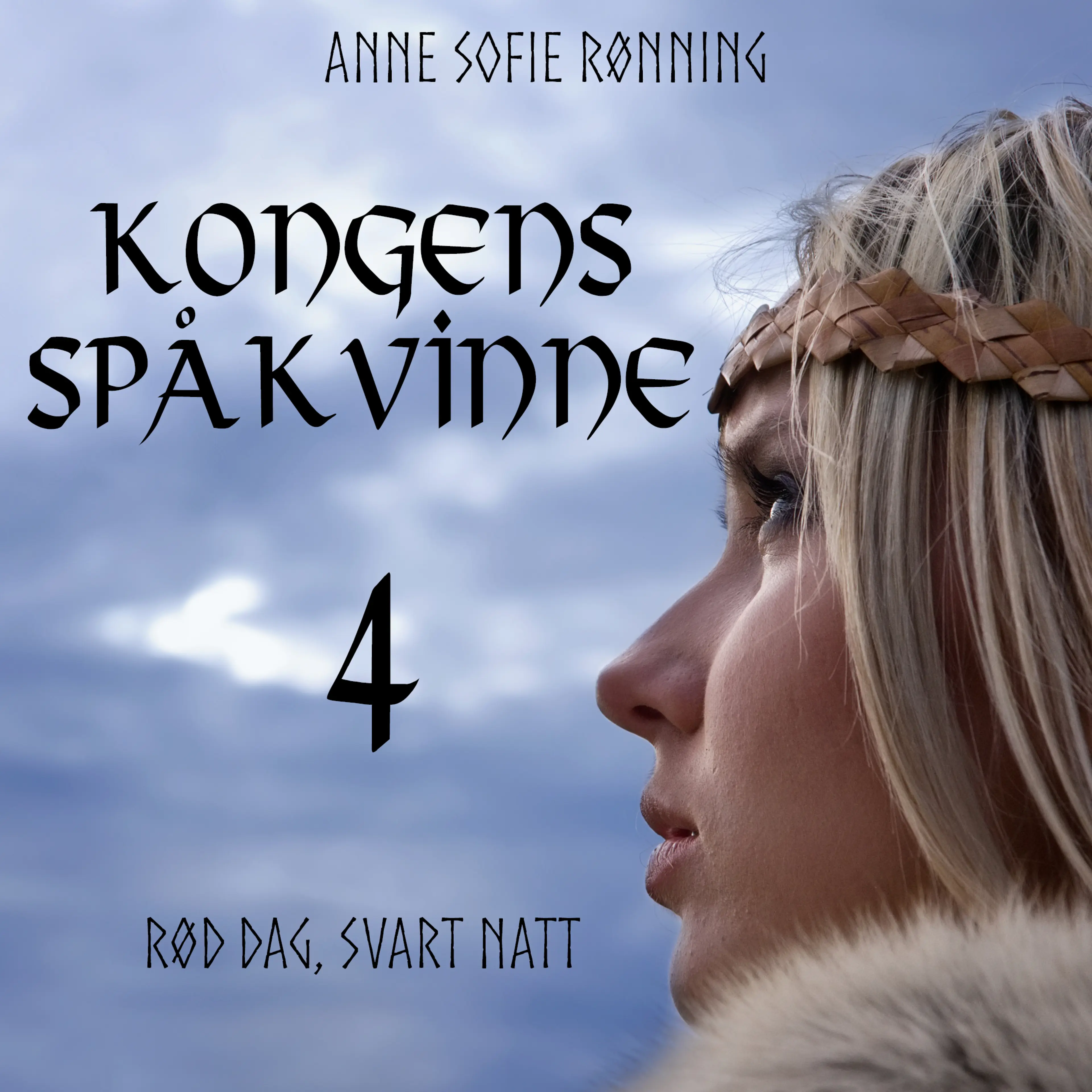 Omslag Rød dag, svart natt av Anne Sofie Rønning (Lydbok)