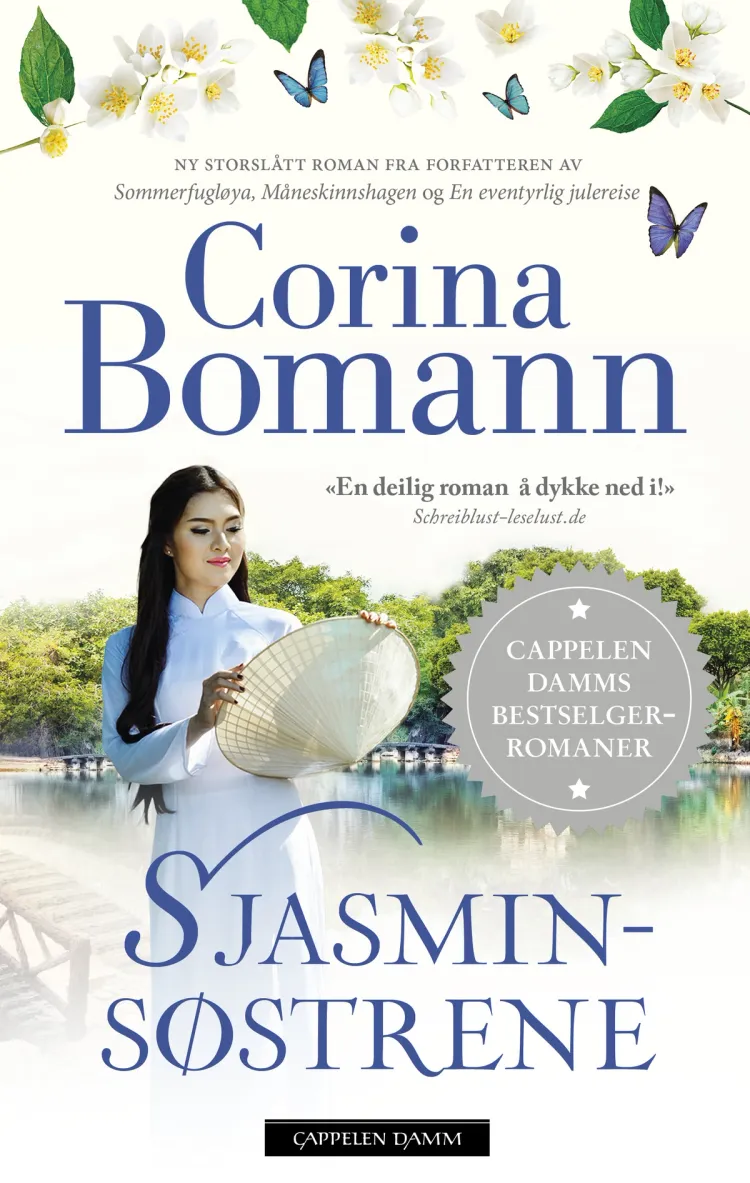 Omslag Sjasminsøstrene av Corina Bomann (Heftet)