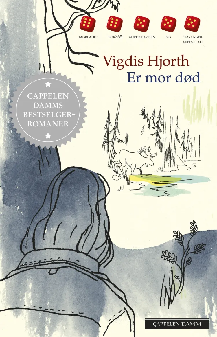 Omslag Er mor død av Vigdis Hjorth (Heftet)