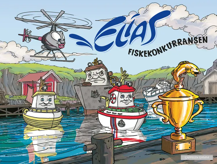 Omslag Elias - Fiskekonkurransen av Filmkameratene A/S (Innbundet)