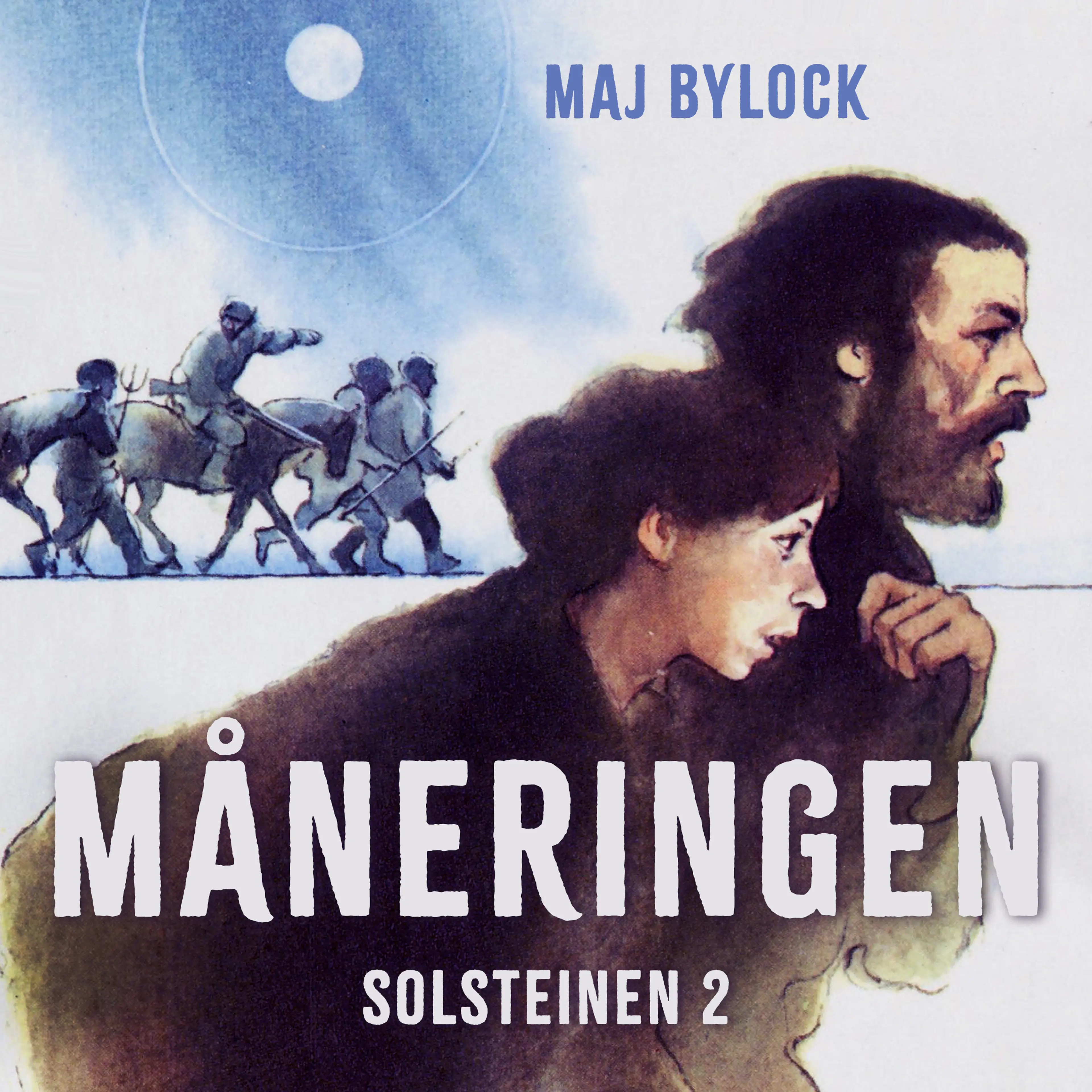 Omslag Måneringen av Maj Bylock (Lydbok)