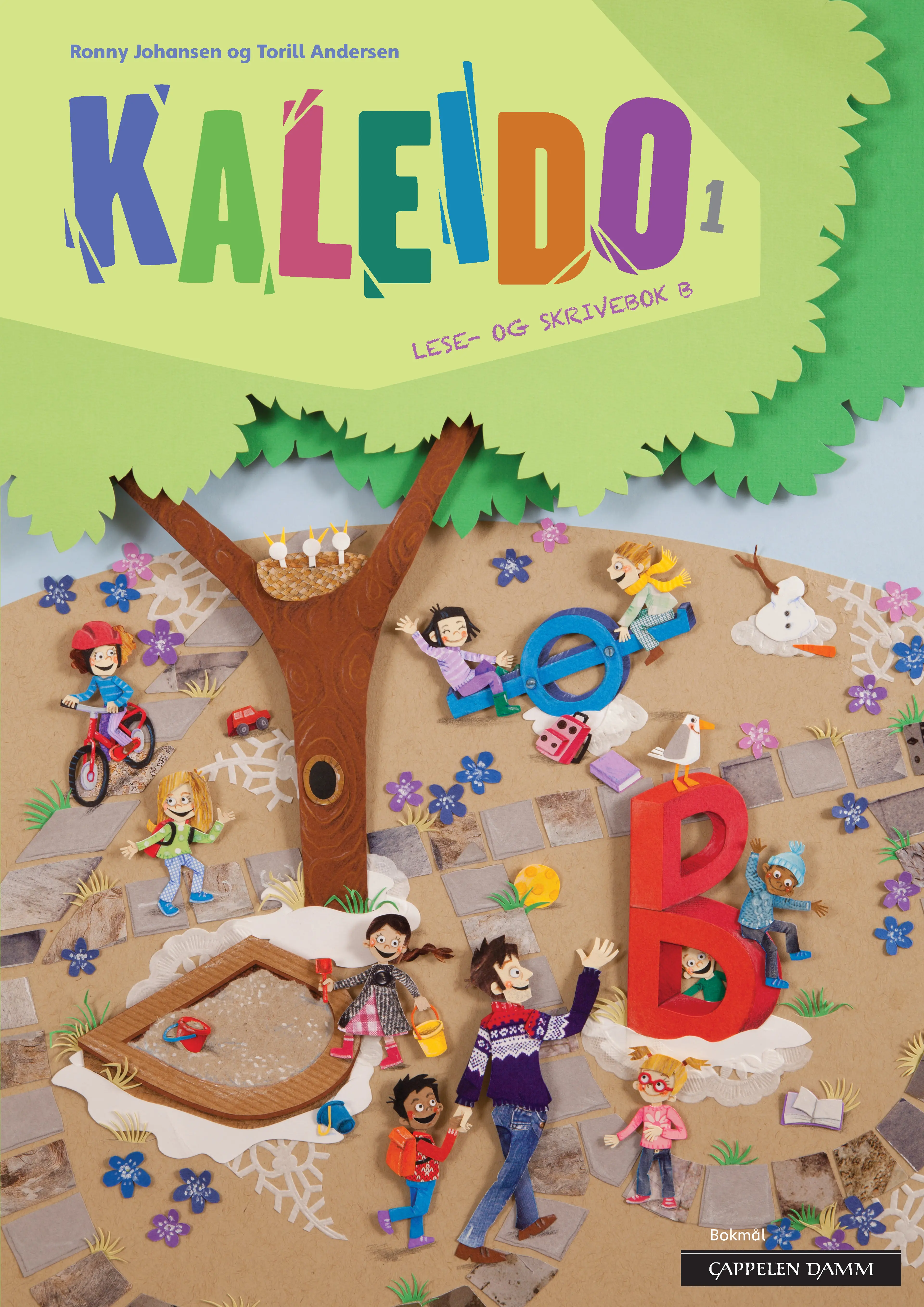 Omslag Kaleido 1 Lese- og skrivebok B av Torill Andersen og Ronny Johansen (Heftet)