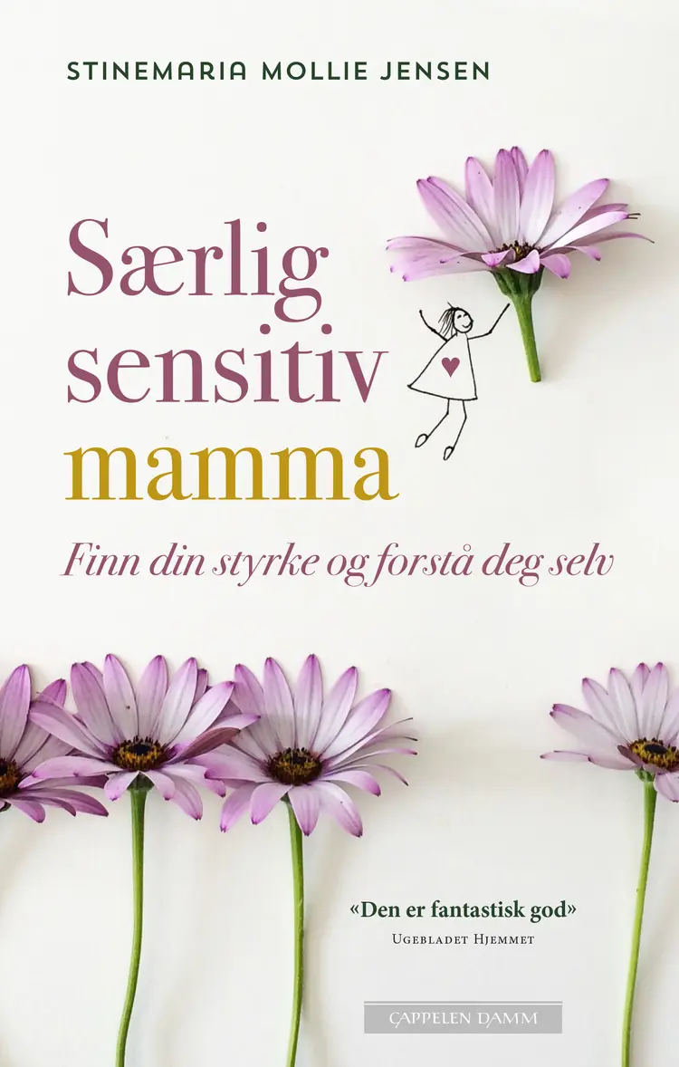 Omslag Særlig sensitiv mamma av Stinemaria Mollie Jensen (Innbundet)