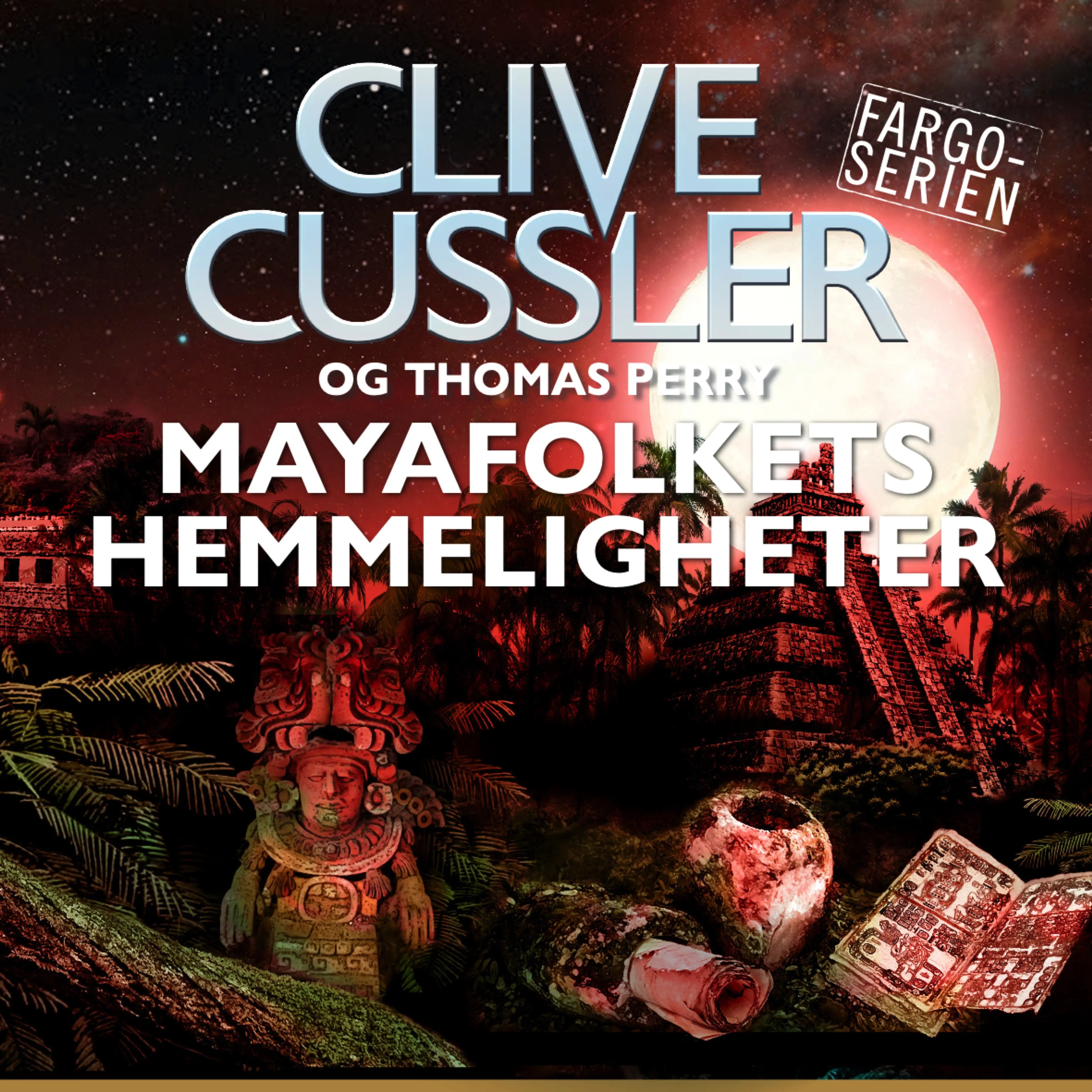 Omslag Mayafolkets hemmeligheter av Clive Cussler (Lydbok)