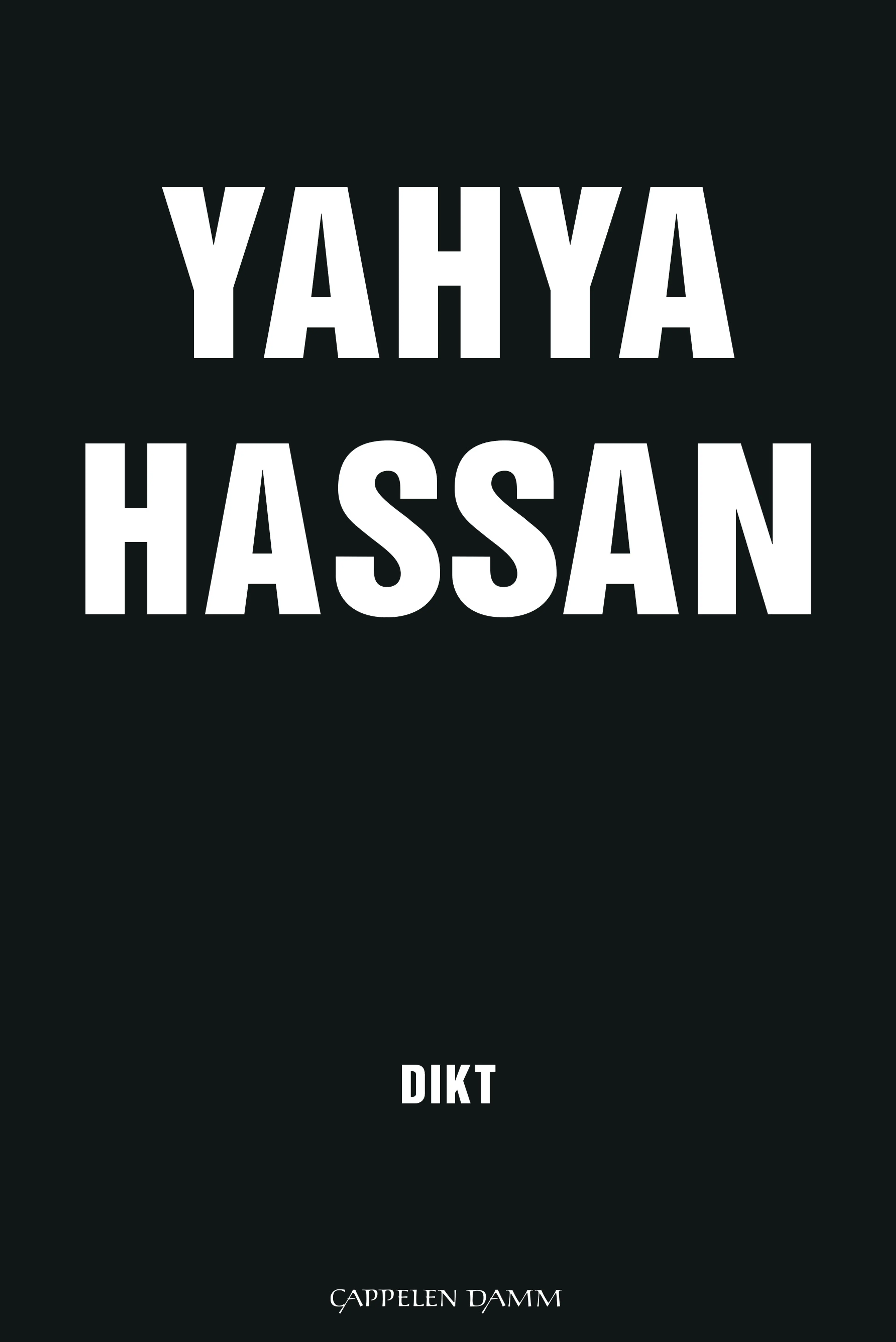 Omslag Yahya Hassan av Yahya Hassan (Ebok)