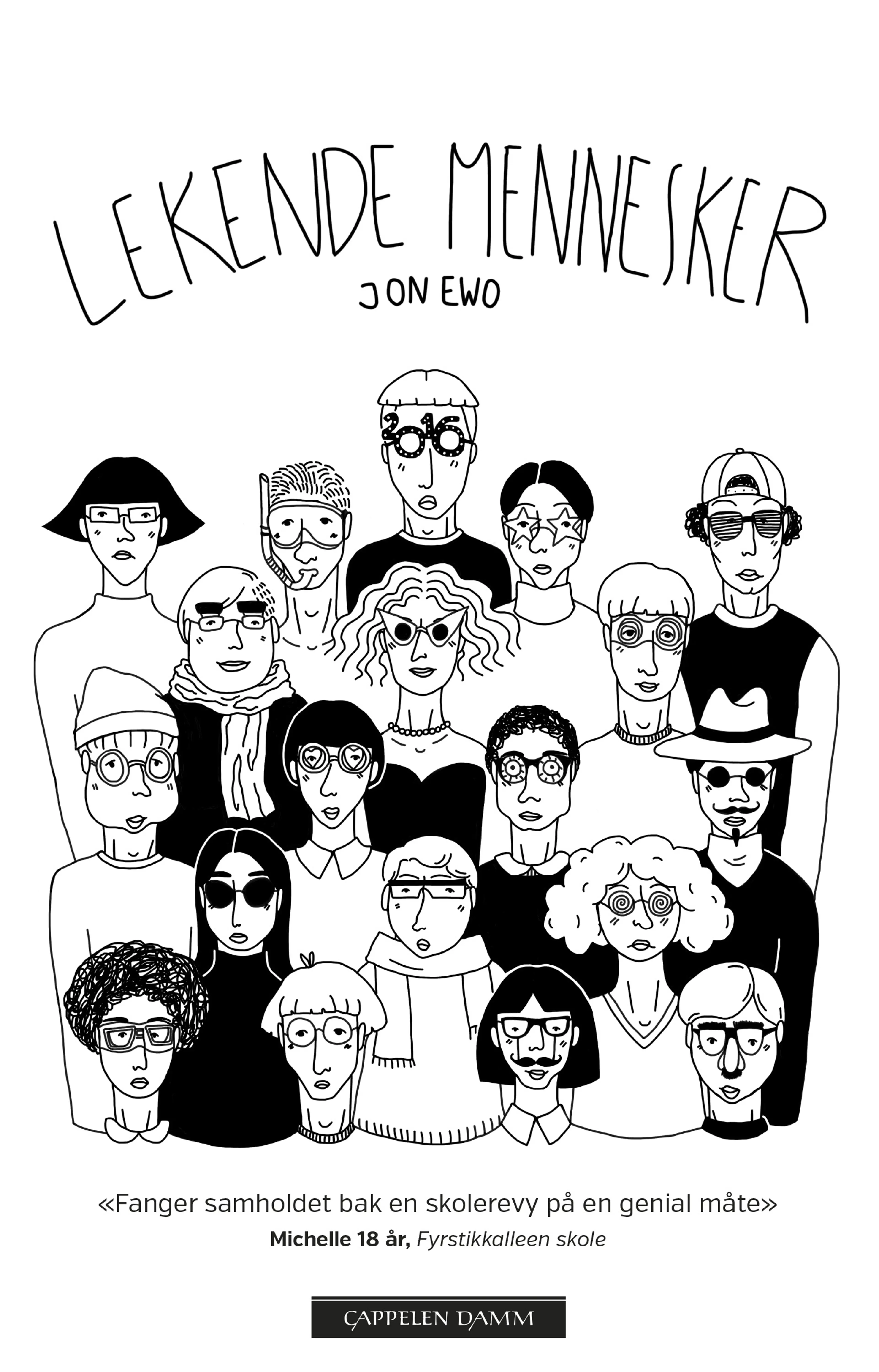 Omslag Lekende mennesker av Jon Ewo (Ebok)
