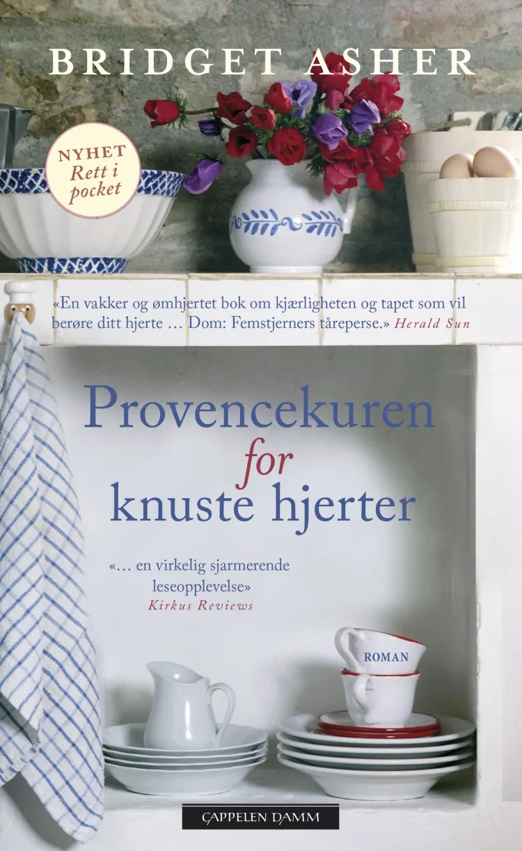 Omslag Provencekuren for knuste hjerter av Asher Bridget (Heftet)