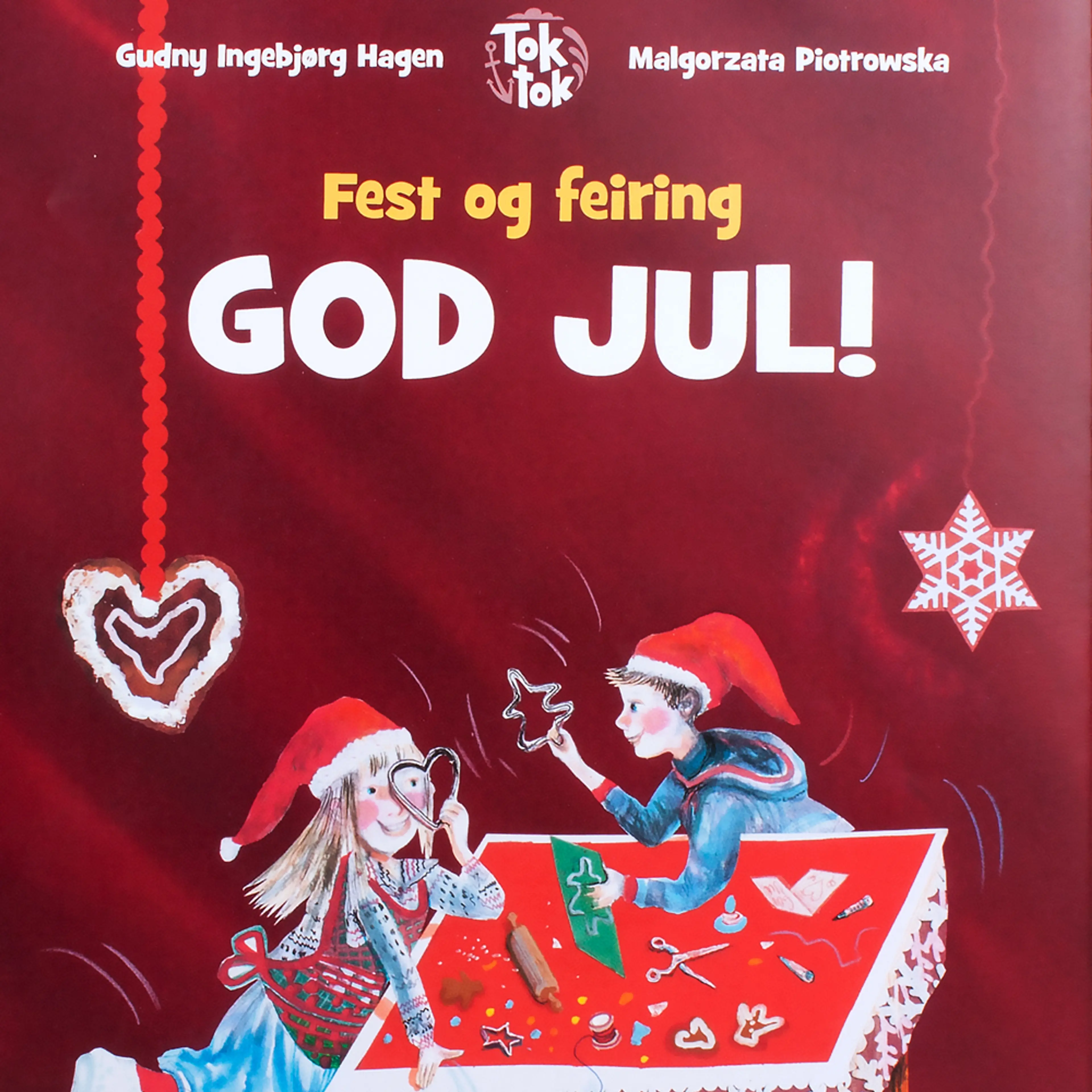 Omslag God jul! av Gudny Ingebjørg Hagen (Lydbok)