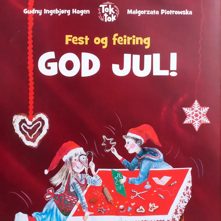 Omslag God jul! av Gudny Ingebjørg Hagen (Lydbok)