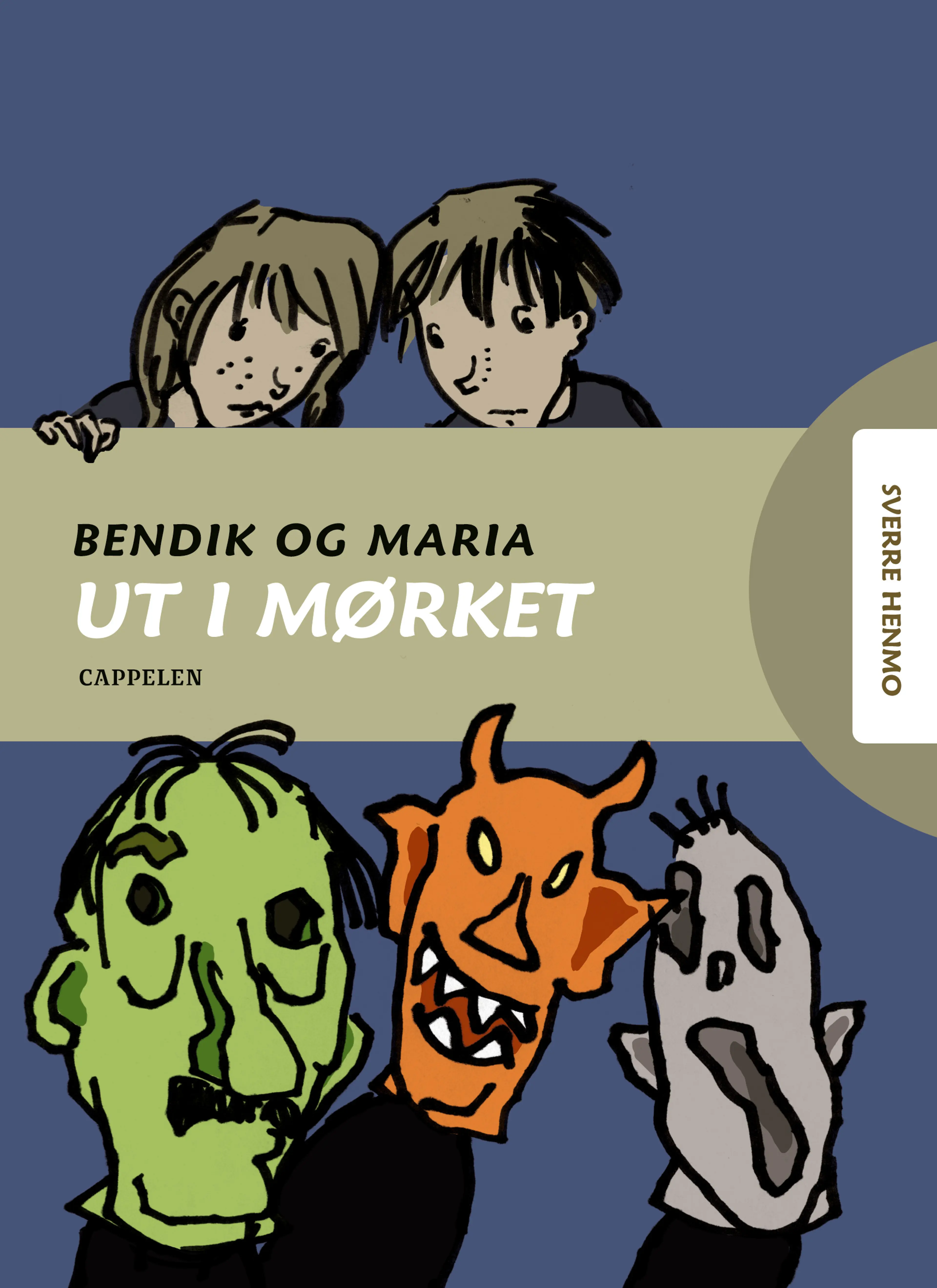 Omslag Ut i mørket av Sverre Henmo (Innbundet)