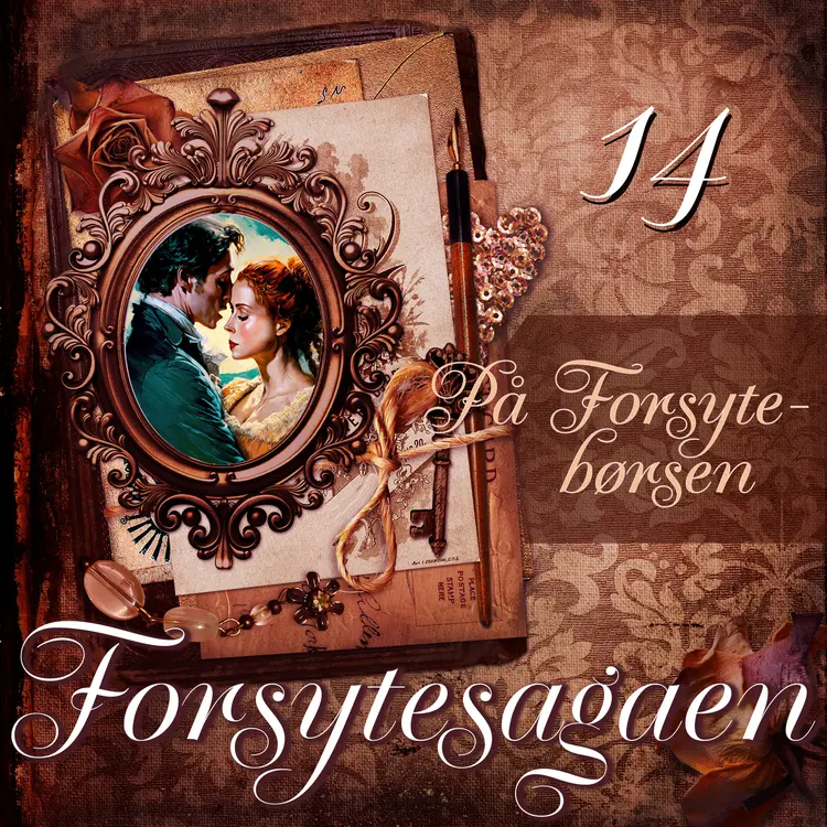 Omslag På Forsyte-børsen av John Galsworthy (Lydbok)