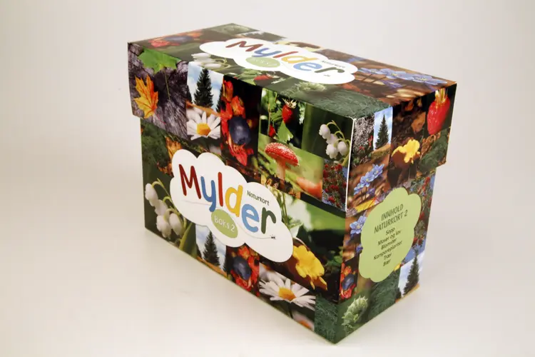 Omslag Mylder Naturkort 2 av Anna Kristina E Reiten (Eske)