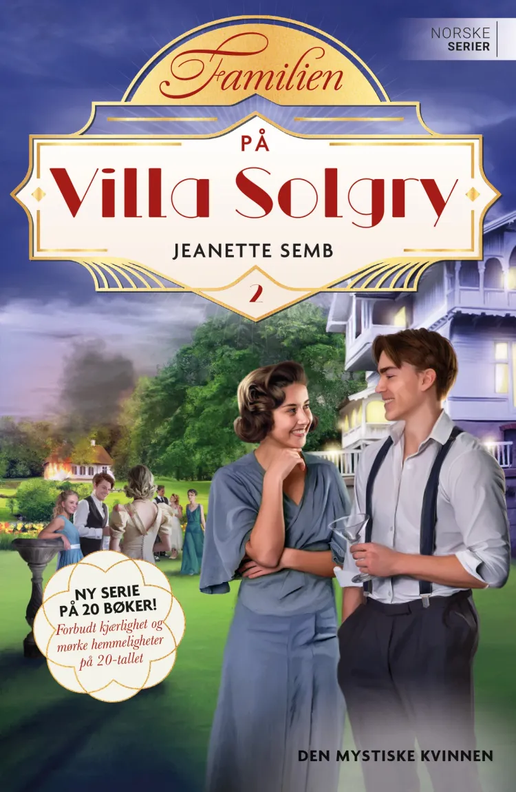 Omslag Den mystiske kvinnen av Jeanette Semb (Heftet)