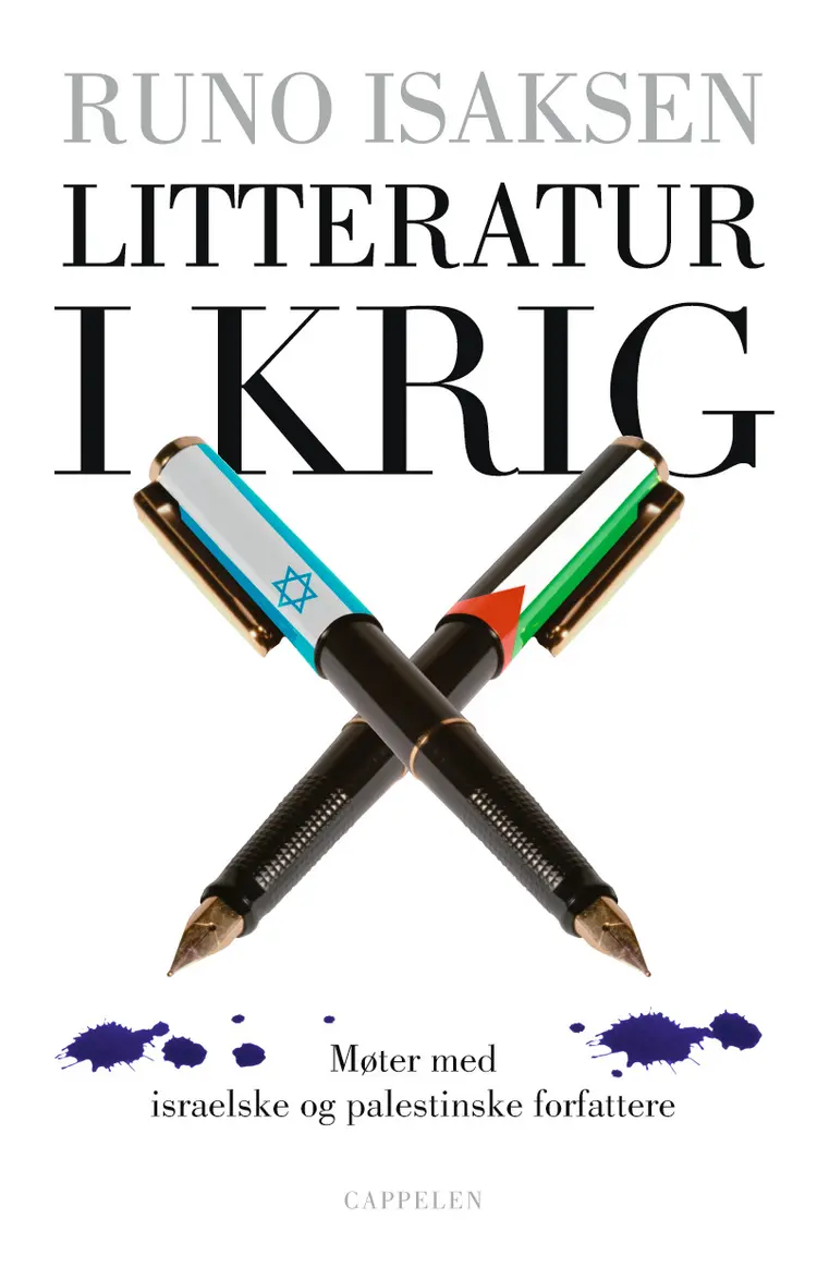 Omslag Litteratur i krig av Runo Isaksen (Innbundet)