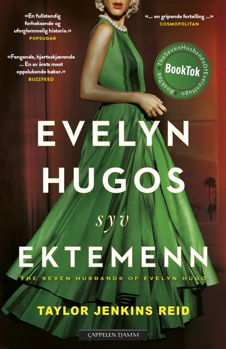 Omslag Evelyn Hugos syv ektemenn av Taylor Jenkins Reid (Ebok)