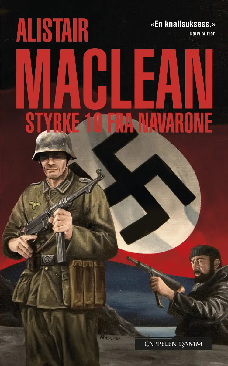 Omslag Styrke 10 fra Navarone av Alistair MacLean (Heftet)