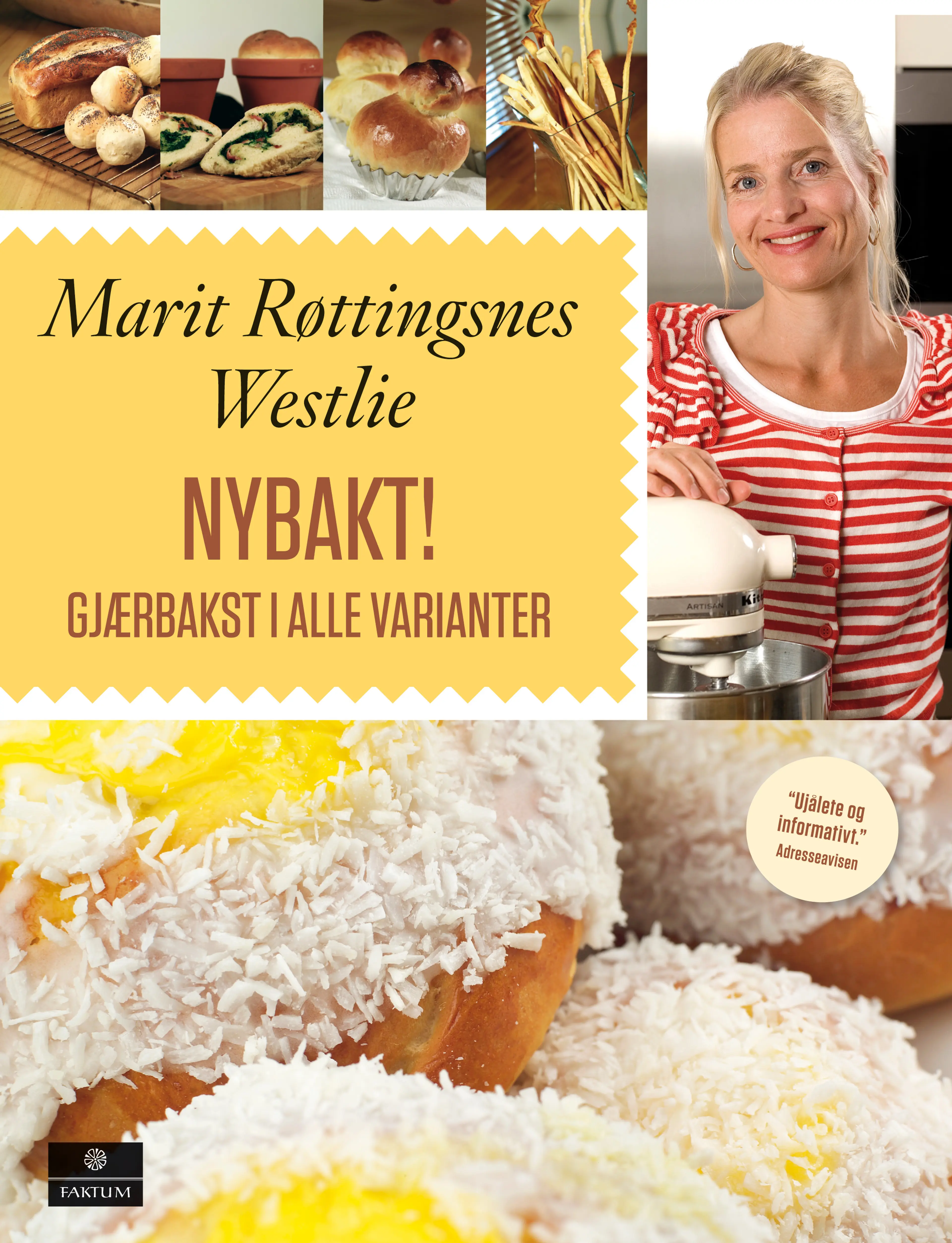Omslag Nybakt av Marit Røttingsnes Westlie (Innbundet)