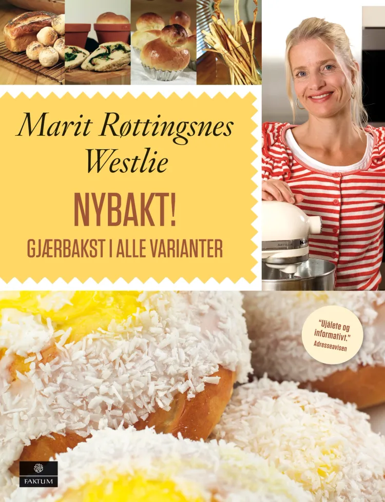 Omslag Nybakt av Marit Røttingsnes Westlie (Innbundet)