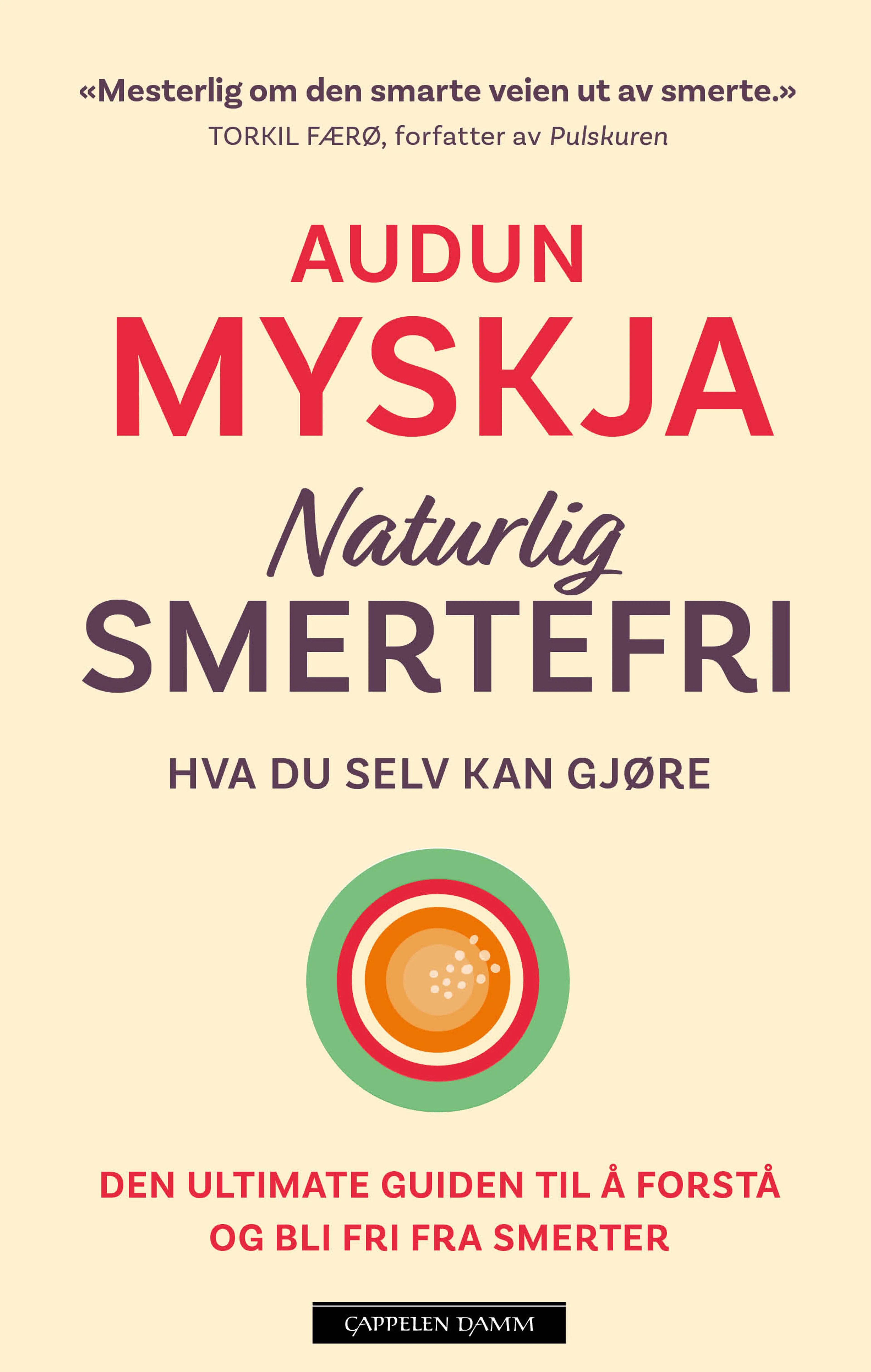 Omslag Naturlig smertefri av Audun Myskja (Heftet)