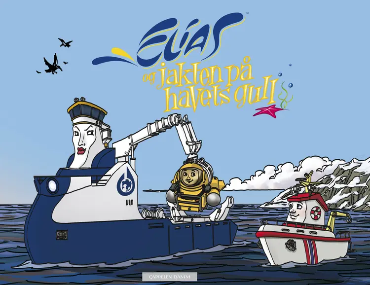 Omslag Elias og jakten på havets gull av Filmkameratene A/S (Innbundet)