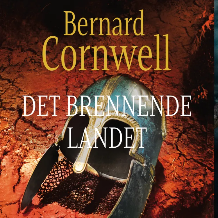 Omslag Det brennende landet av Bernard Cornwell (Lydbok)