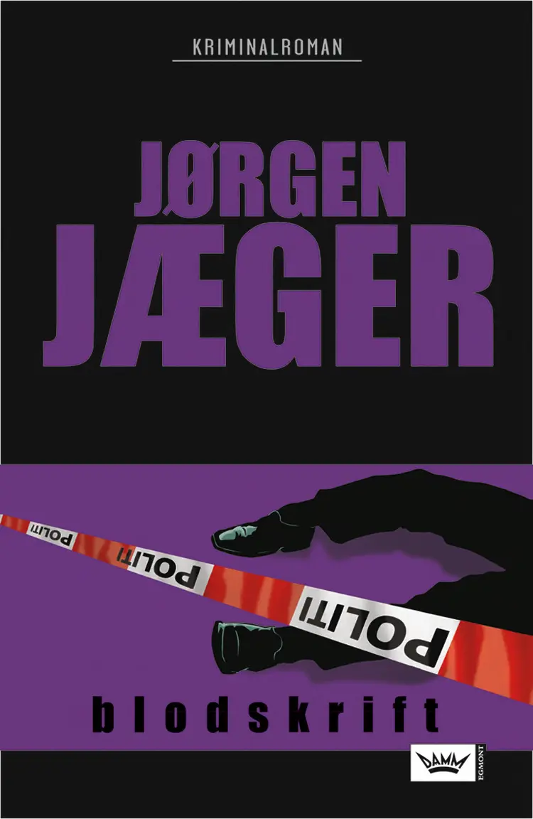Omslag Blodskrift av Jørgen Jæger (Innbundet)