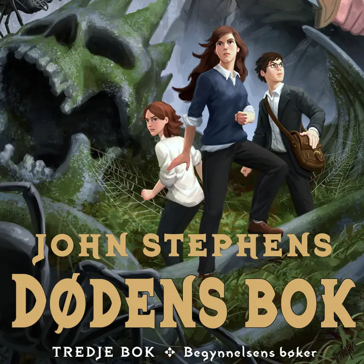 Omslag Dødens bok av John Stephens (Lydbok)