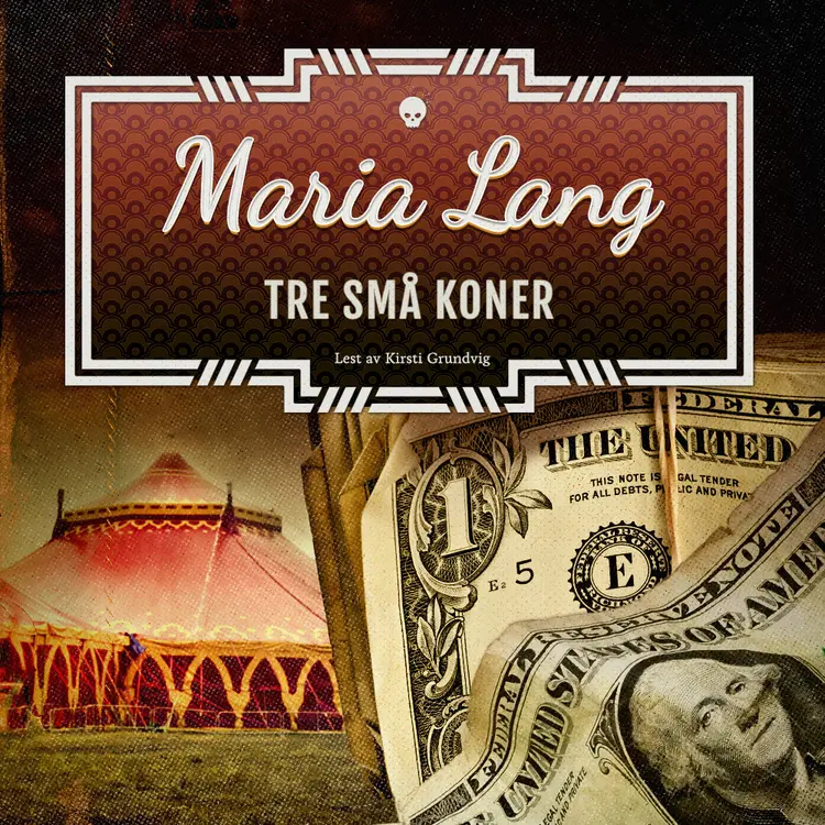 Omslag Tre små koner av Maria Lang (Lydbok)
