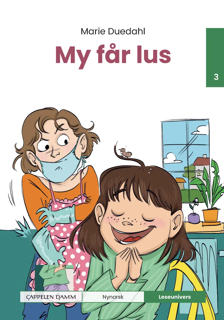 Omslag Leseunivers 3: My får lus av Marie Duedahl (Innbundet)