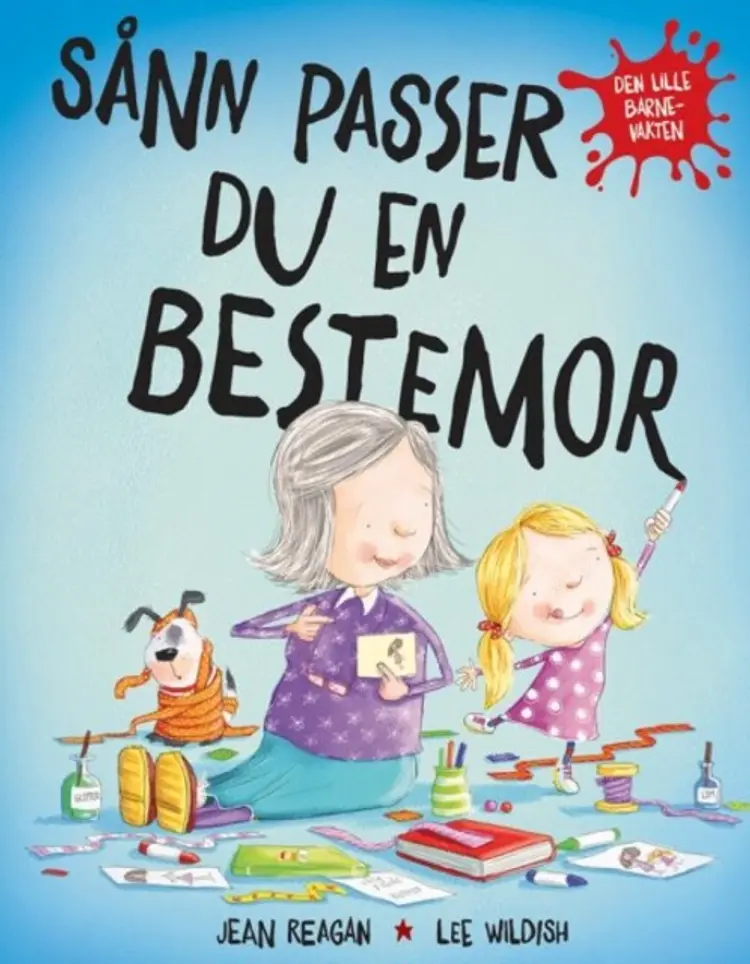 Omslag Sånn passer du en bestemor av Jean Reagan (Innbundet)