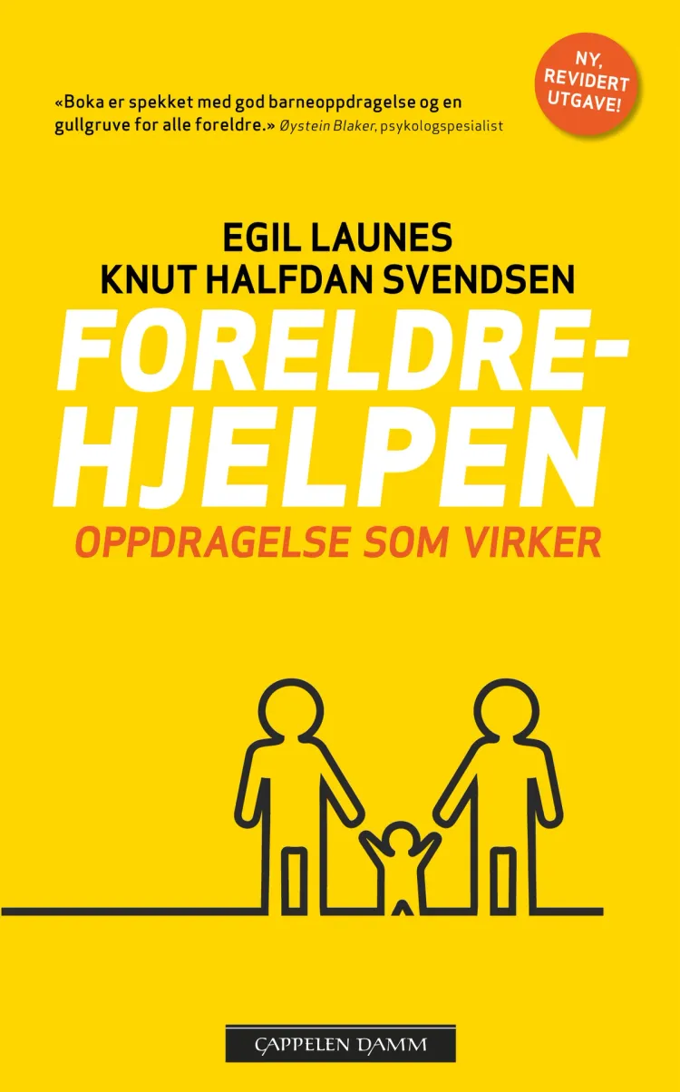 Omslag Foreldrehjelpen av Egil Launes og Knut Halfdan Svendsen (Heftet)