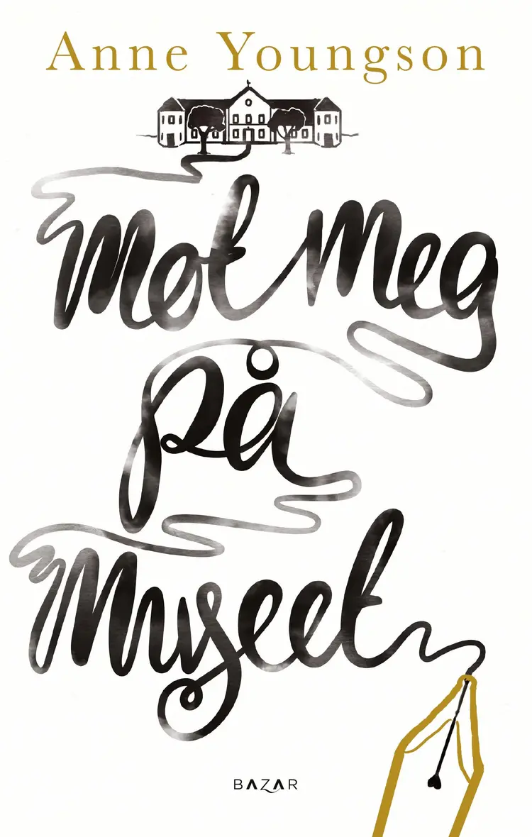 Omslag Møt meg på museet av Anne Youngson (Innbundet)