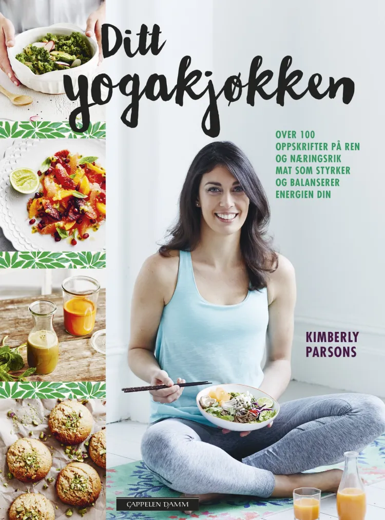 Omslag Ditt yogakjøkken av Kimberly Parsons (Innbundet)