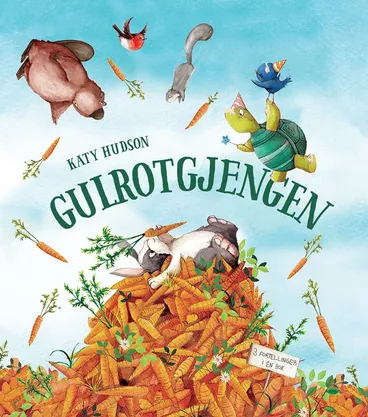 Omslag Gulrotgjengen av Katy Hudson (Innbundet)