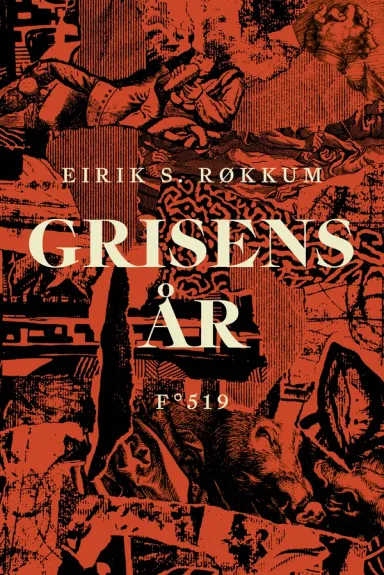 Omslag Grisens år av Eirik S. Røkkum (Innbundet)