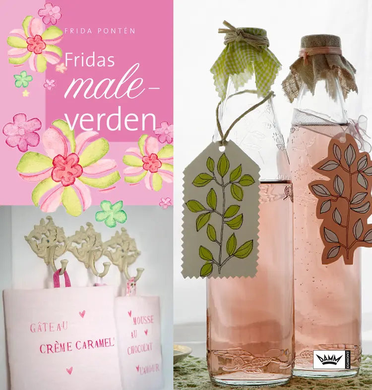 Omslag Fridas maleverden av Frida Pontén (Innbundet)