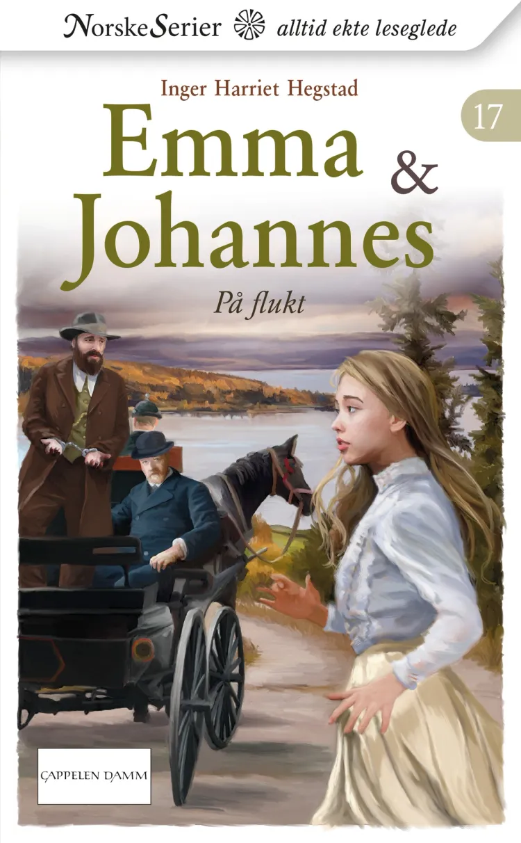 Omslag På flukt av Inger Harriet Hegstad (Ebok)