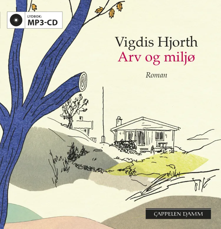 Omslag Arv og miljø av Vigdis Hjorth (CD)
