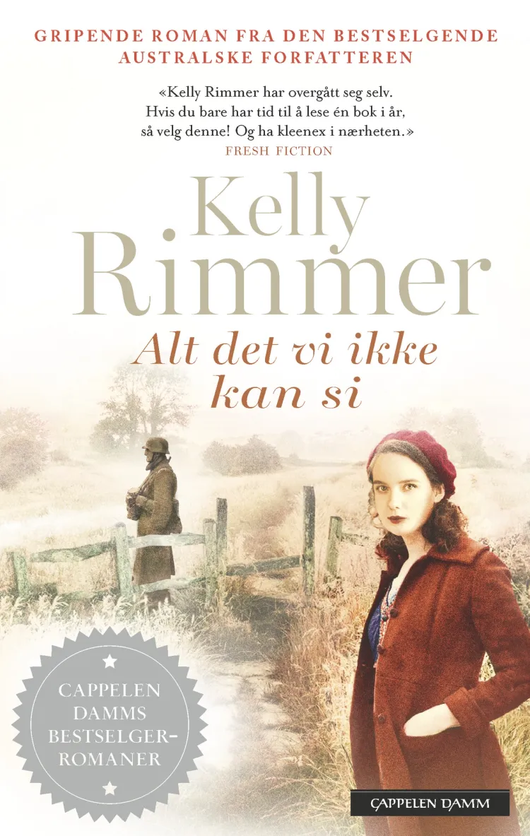 Omslag Alt det vi ikke kan si av Kelly Rimmer (Heftet)