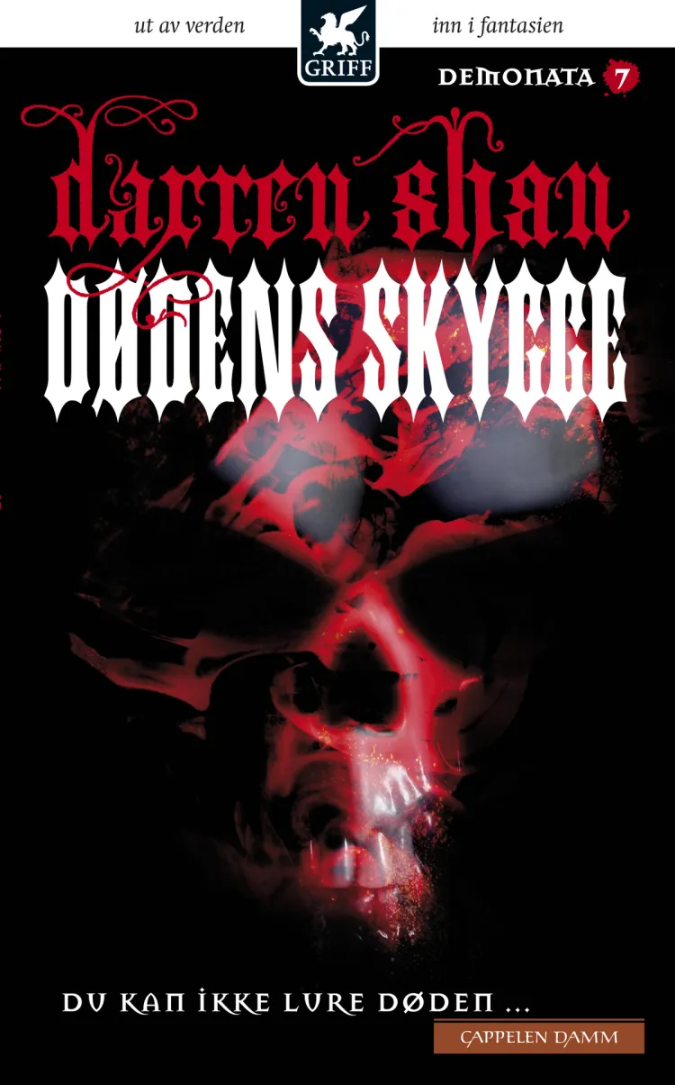 Omslag Dødens skygge av Darren Shan (Heftet)