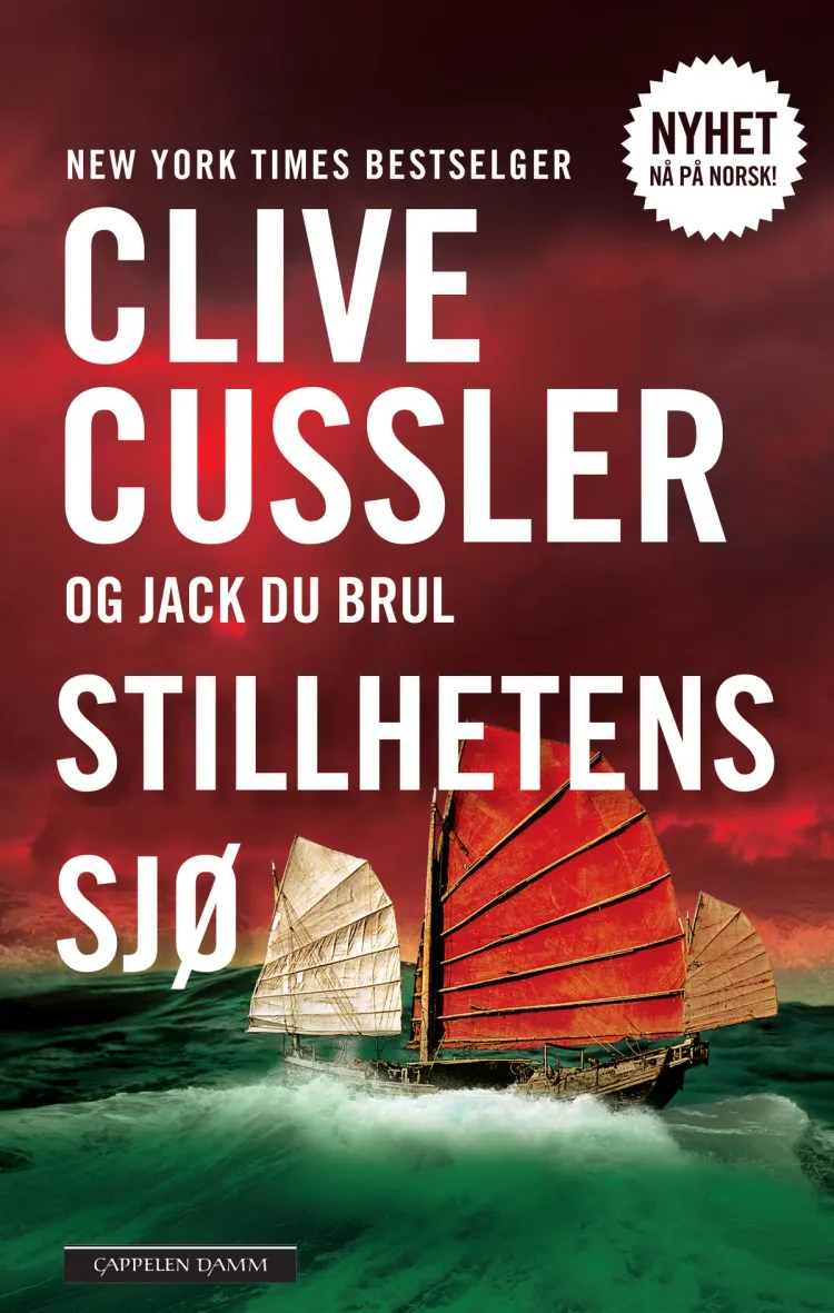 Omslag Stillhetens sjø av Clive Cussler og Jack Du Brul (Heftet)
