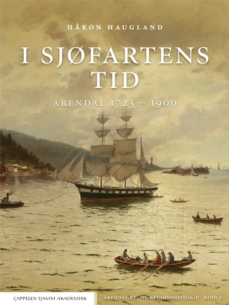 Omslag I sjøfartens tid av Håkon Haugland (Innbundet)